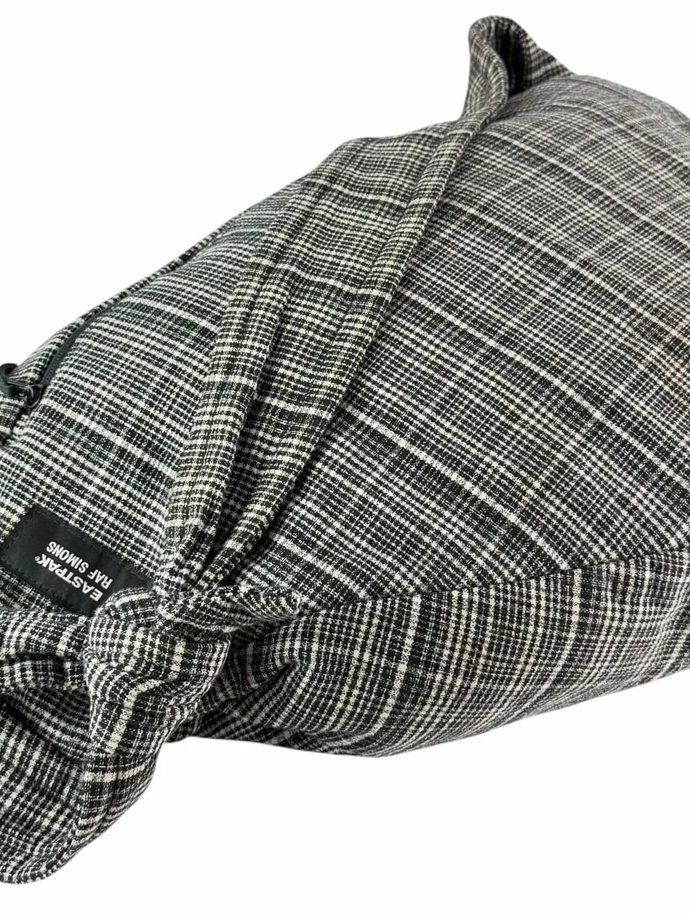 RAF SIMONS Eastpack Houndstooth Plaid Wandering Sling Large Bag